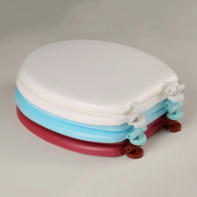 Toilet Cover Bathroom Warmer Seat Waterproof Pad Removable Mat Household Great Flexibility Soft Comfortable Bath Supplies toilet seat accessories toilet seat cover