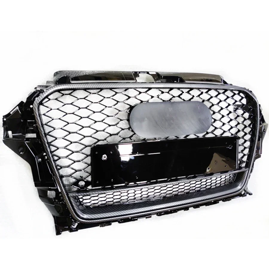 

Honeycomb Grill Mesh for Audi A3/S3 8V 2014 2015 2016 RS3 Quattro Style Hex Mesh Front Bumper Hood Grille