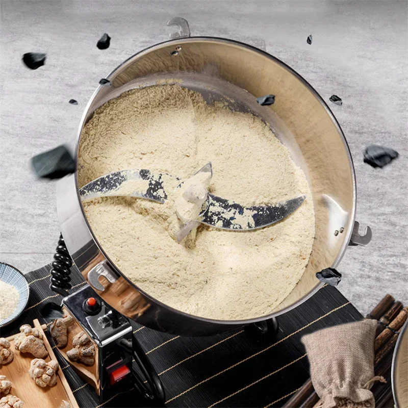 건식 식품 연마기 밀, 가정용 향신료, 커피 곡물, 시리얼 약 분말 분쇄기, 4500g 용량, 주방용 그라인딩 머신