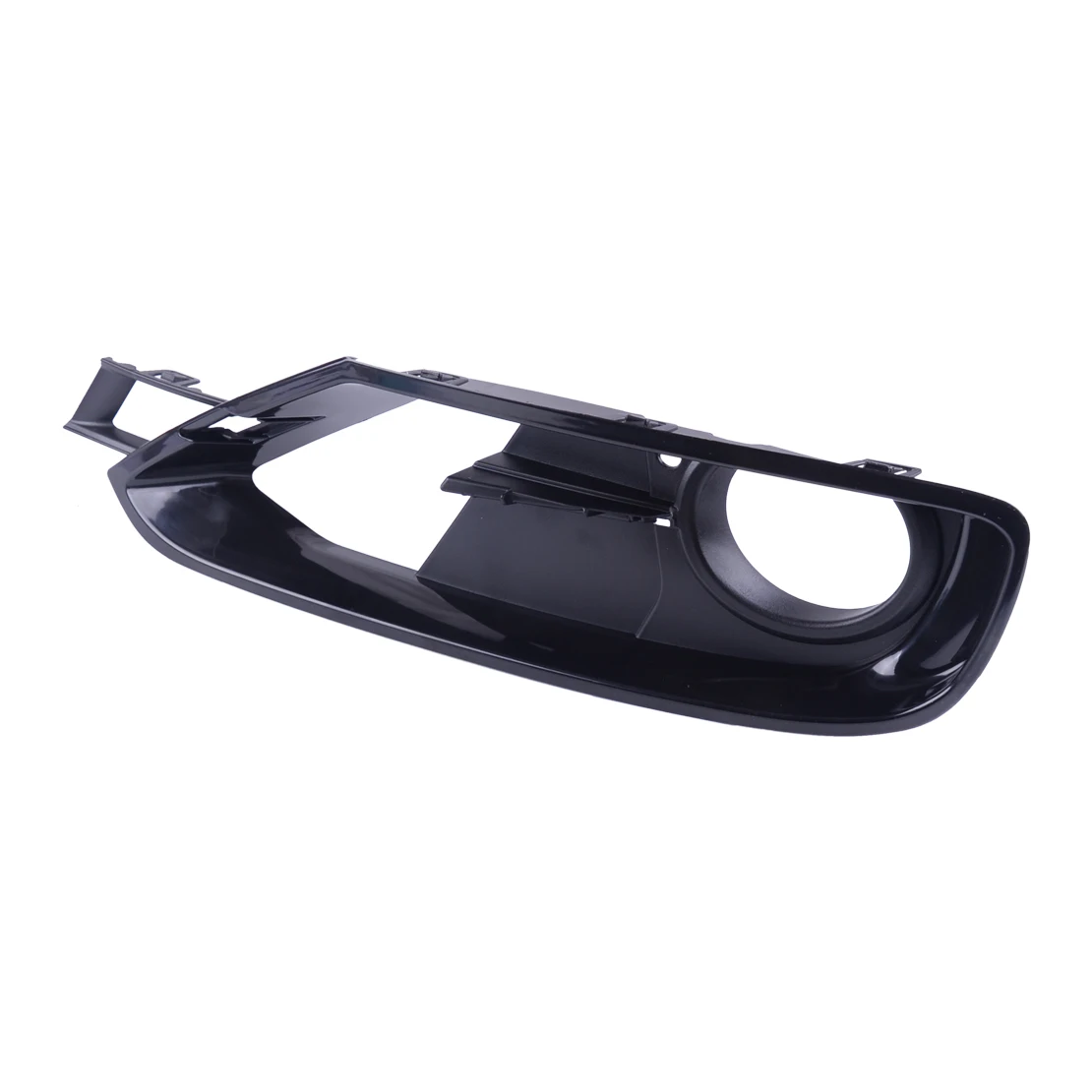 CITALL 2 Open Grid Front Bumper Fog Light Grille 2 Chrom Trim Fit for BMW 3 Series F30/F31 2012-2015 51117300739 51117300740