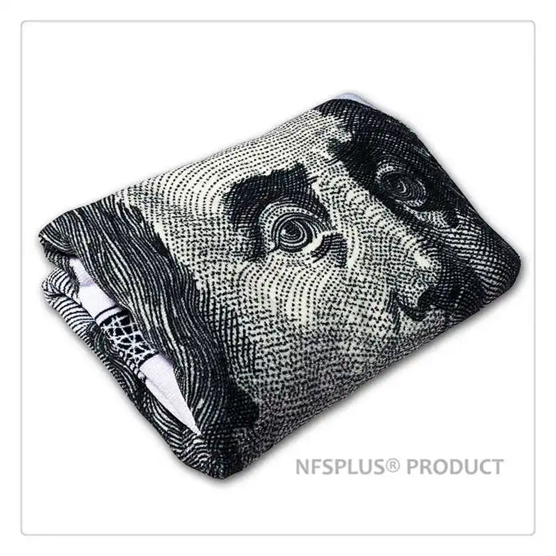 New 100 Dollar Beach Towel Microfiber Quick Drying Super Absorbent 70x140cm Travel Sport Washcloth Gym Bath Towel For Adults