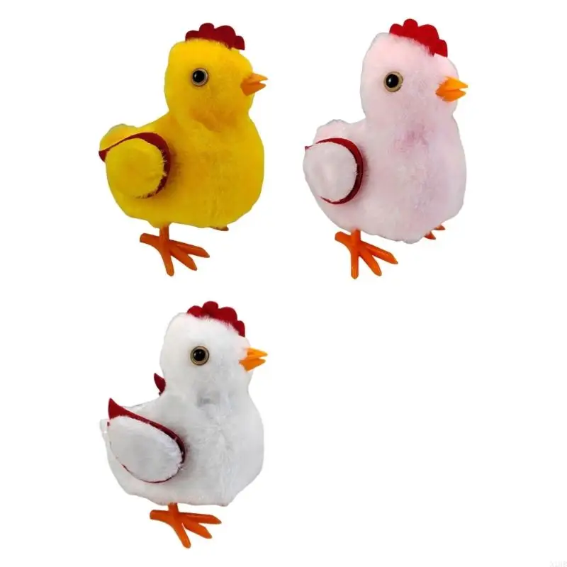 N1HB Plush Chicken Toy Like Like Animal Easters Day Festival Simulation Chick Toy Early Education Kids Easters Basket Filler