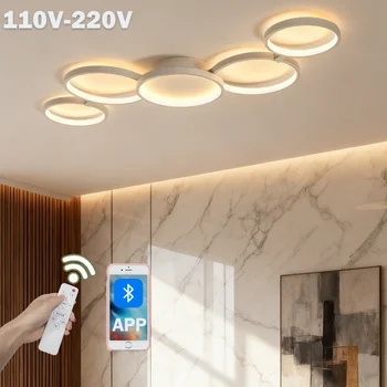 Modern Creative 3-Color LED Ceiling Lamp 1