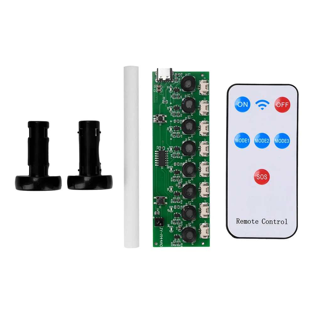 DC 5V 8-Sprüh-Luftbefeuchtermodul, Zerstäubungssteuerplatine, Ultraschall-Zerstäuber, unterstützt schnelles Laden über Typ-C-Schnittstelle – Detail 12