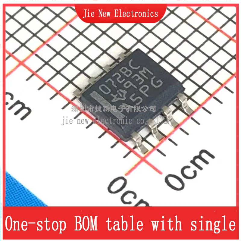 5Pcs Tl072Bcdr Sop8 Integrated Circuit New Original Spot Supply