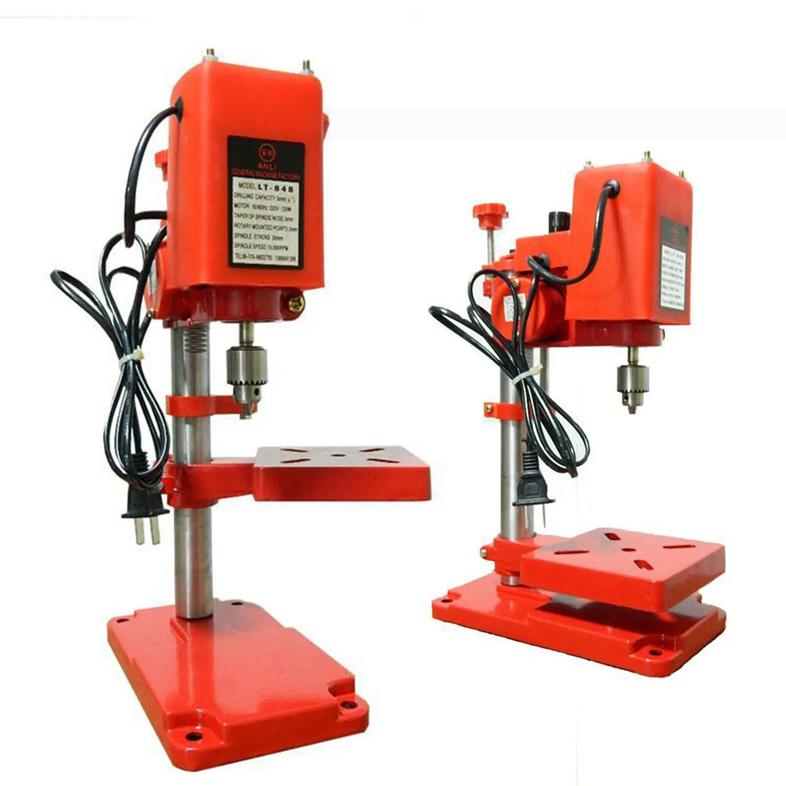 

Mini Bench Drill Presses Stand High Precision Metal Work Tool Drilling Machine