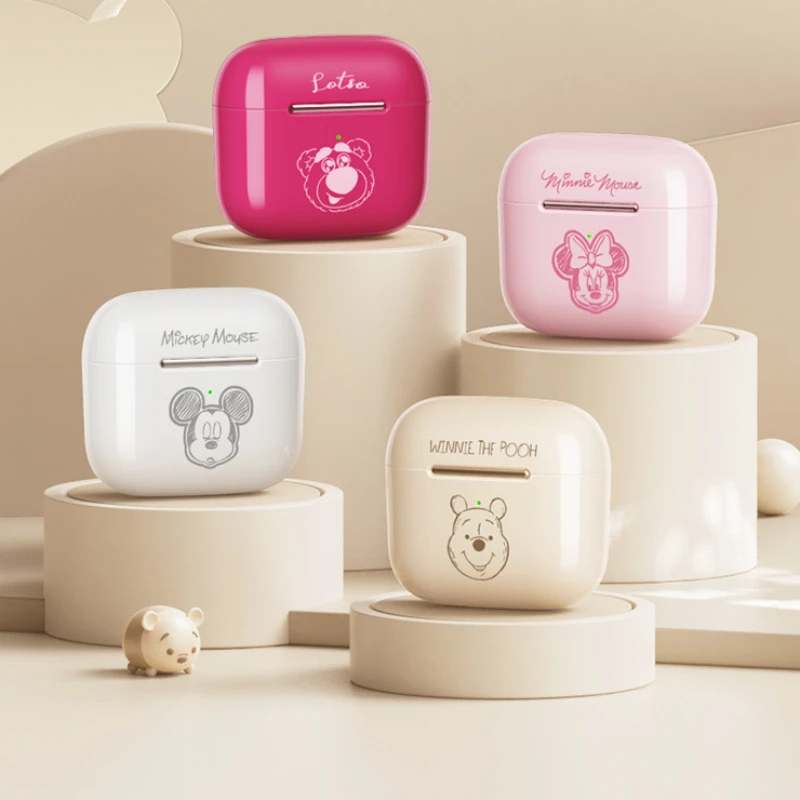 Mickey Minnie Winnie the Pooh Bear New Bluetooth True