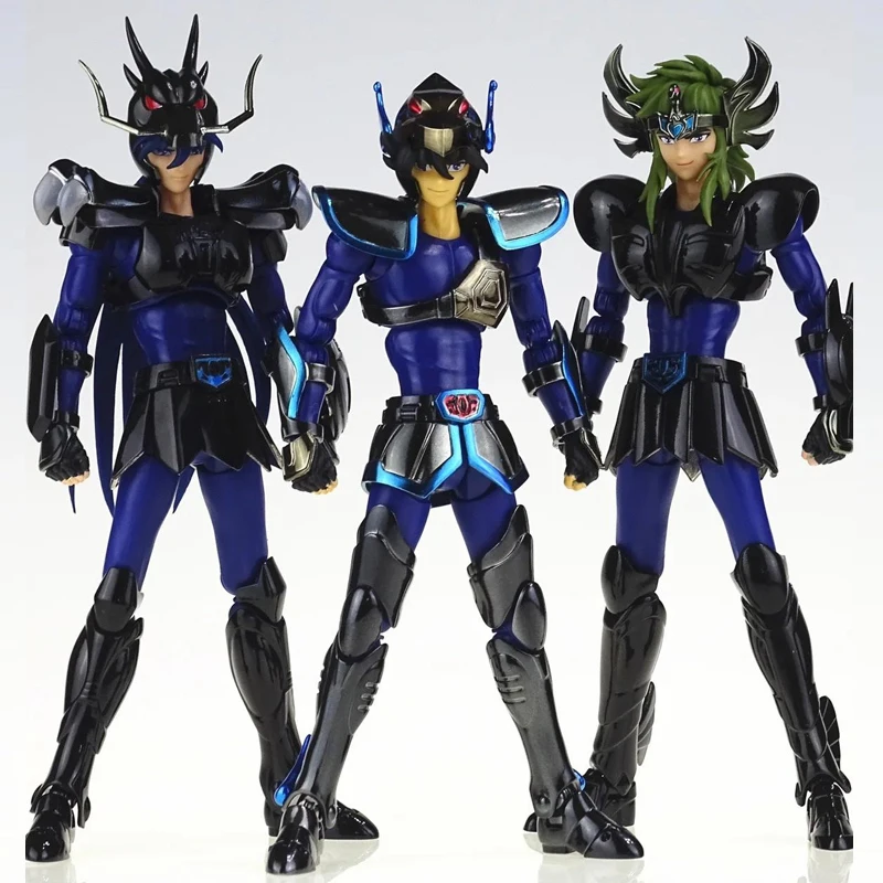 Figurine Mythe en tissu Bandai Saint Seiya dragon noir + cygne noir