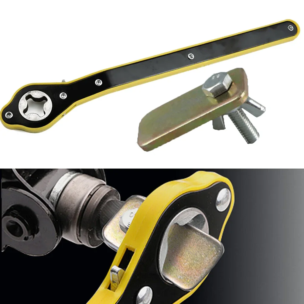 Effortless Car Jack- Ratchet Wrench Scissors Tire Wheel Handle Repair Tool Cross Labor-saving Wrench With Conversion Head car jack