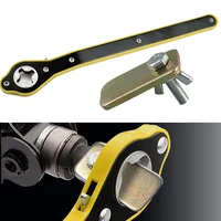 Effortless Car Jack- Ratchet Wrench Scissors Tire Wheel Handle Repair Tool Cross Labor-saving Wrench With Conversion Head 2