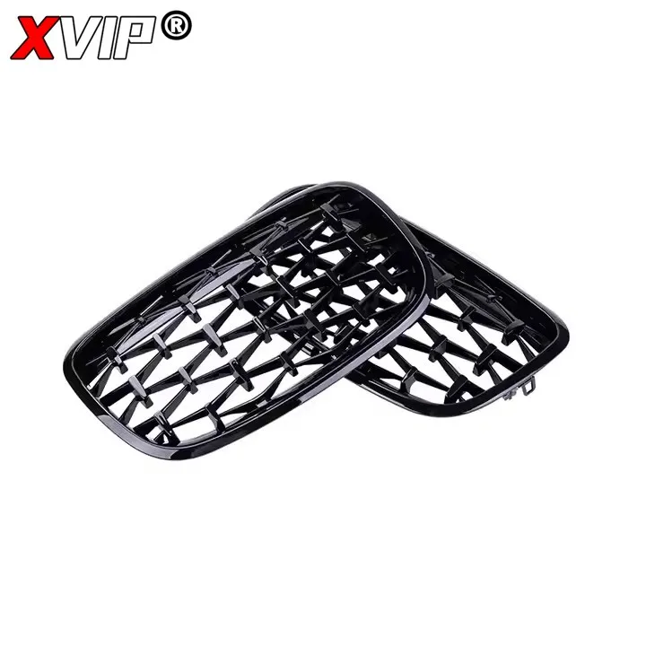 Griglia Paraurti Anteriore Nero Lucido Per BMW E70 E71 X5 X6 2007-2013, ABS Di Qualità, Sostituzione OEM