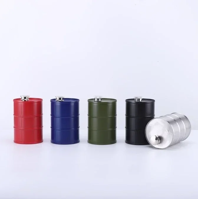 1Pc 25oz 위스키 물병 스테인레스 스틸 힙 플라스크 누출 방지 휴대용