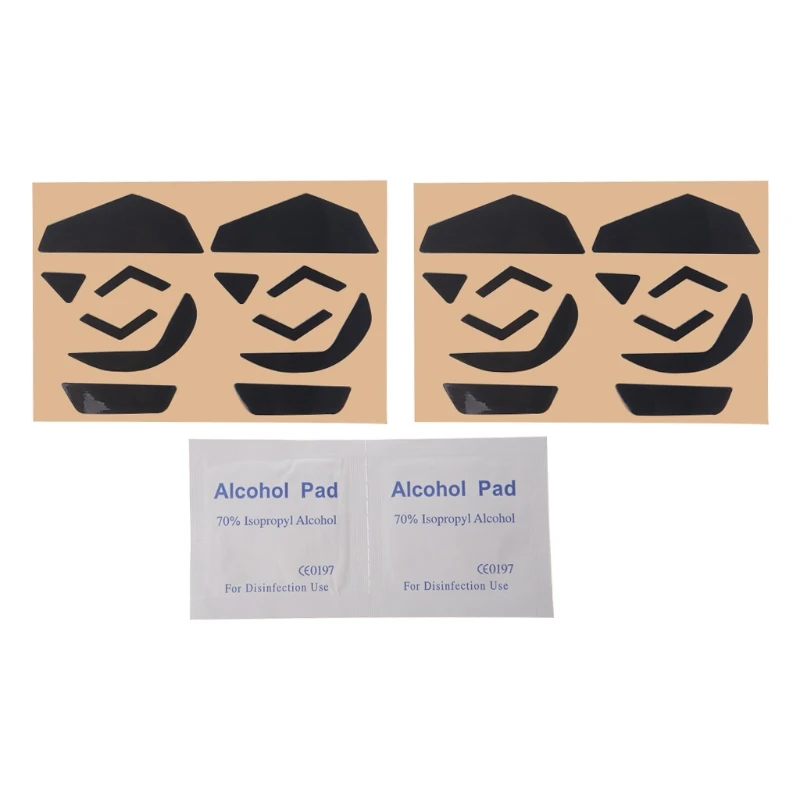 F3Ke 4 Set Di Adesivi Per Mouse Con Pattini Per Mouse Da 0,6 Mm Per Mouse Laser G502