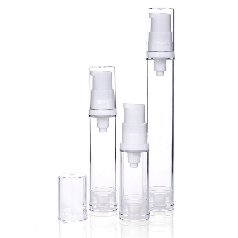 5ml 10ml 15ml 5/10/20/30/50Pcs 진공 로션 스프레이 병 에센스 화장품 디스펜스 병 향수 빈 하위 병 여행