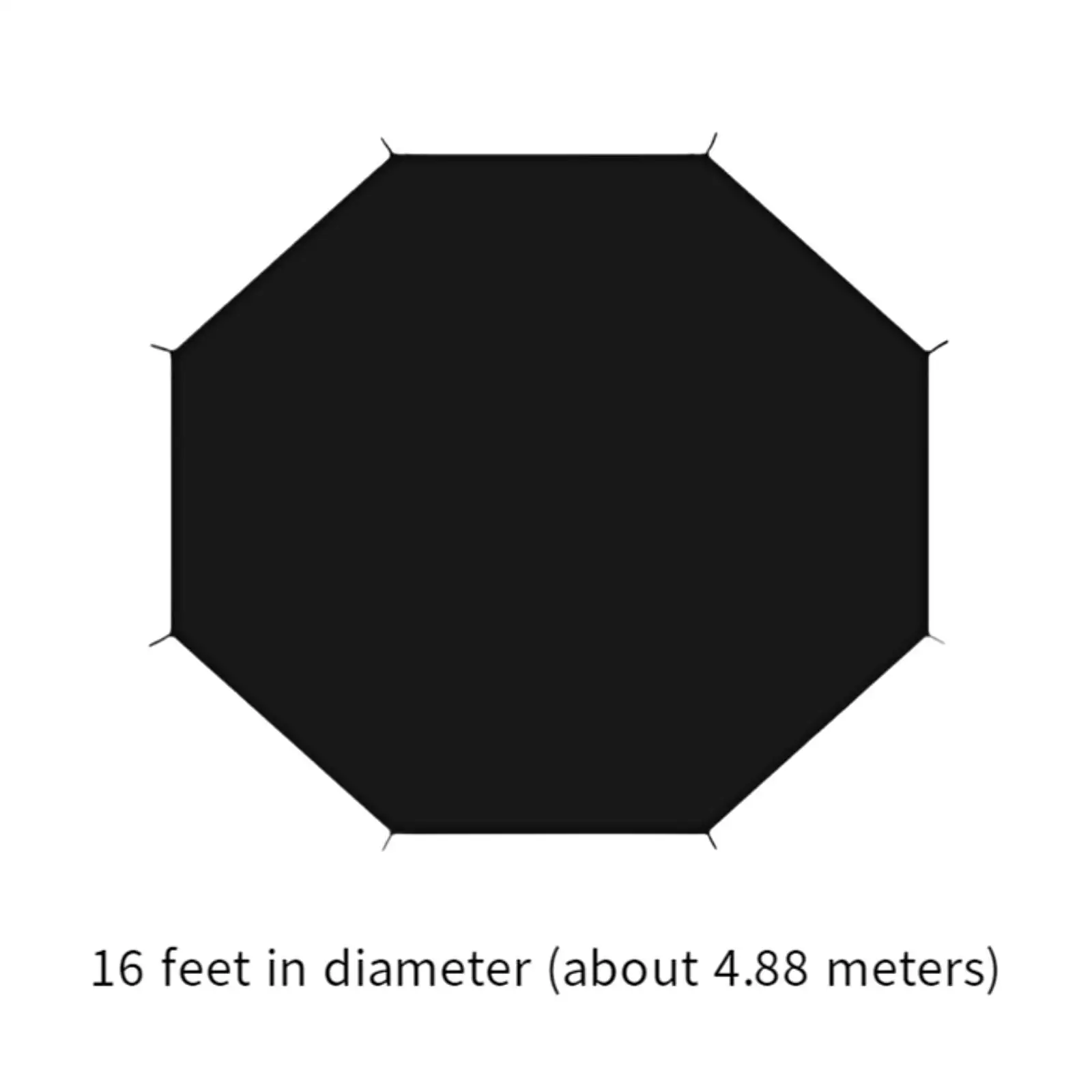 Trampoline Sunshade Cover Only 16ft Protective Cover Trampoline Top Cover Tearproof Black Trampoline Sun Protection Cover Trampoline Sunshade Cover Only 16ft Protective Cover Trampoline Top Cover Tearproof Black Trampoline Sun Protection Cover