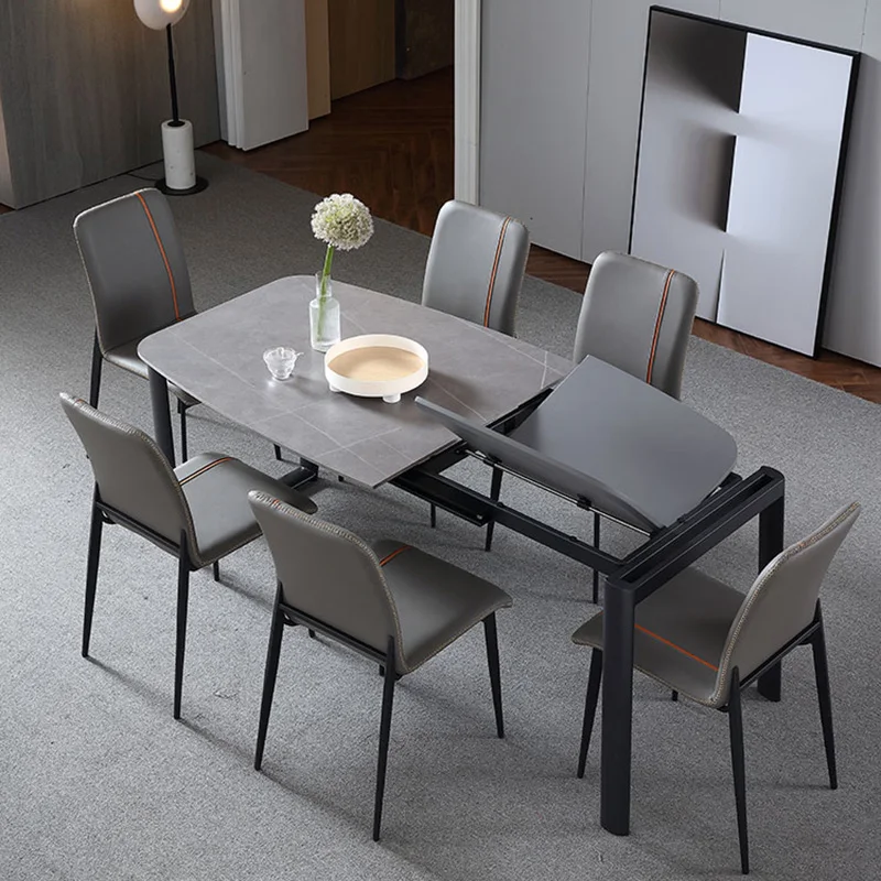 

Folding Restaurant Dining Table Coffee Center Extendable Desk Dinner Dining Tables Study Office Mesa Livingroom Furniture Sets