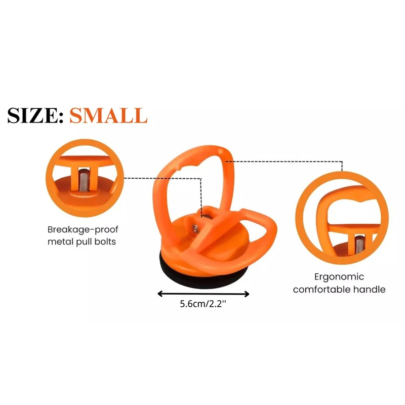 Heavy Duty Vacuum Sucker Car Shape Bump Fixer Repair Tool Set Large Pull Suction Cup Dent Puller Dent Repair Tile Suction Cup