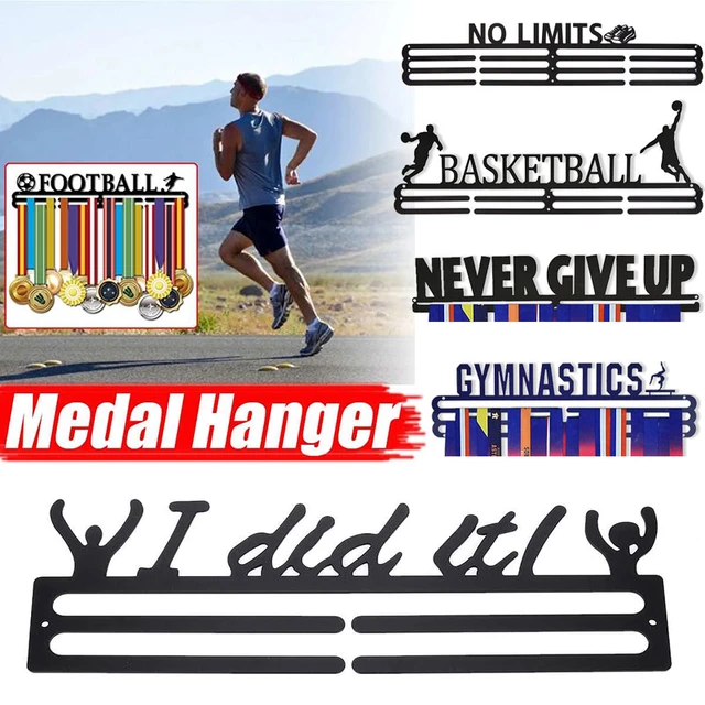 Porte médaille Porte Medaille Running Support Medaille Marathon Course à  Pied Stainless Steel Holder Porte-médailles medagliere[411] - Cdiscount