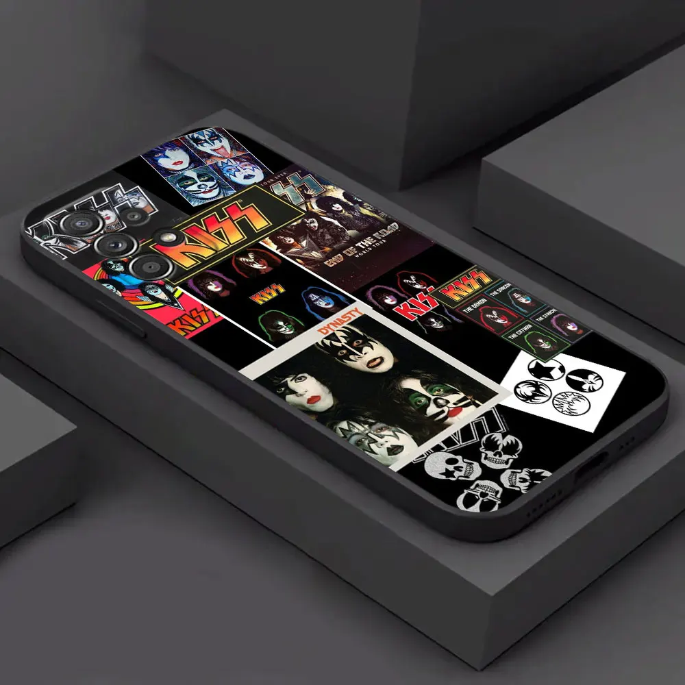 Kiss Classics Rock Band Soft Back Phone Case