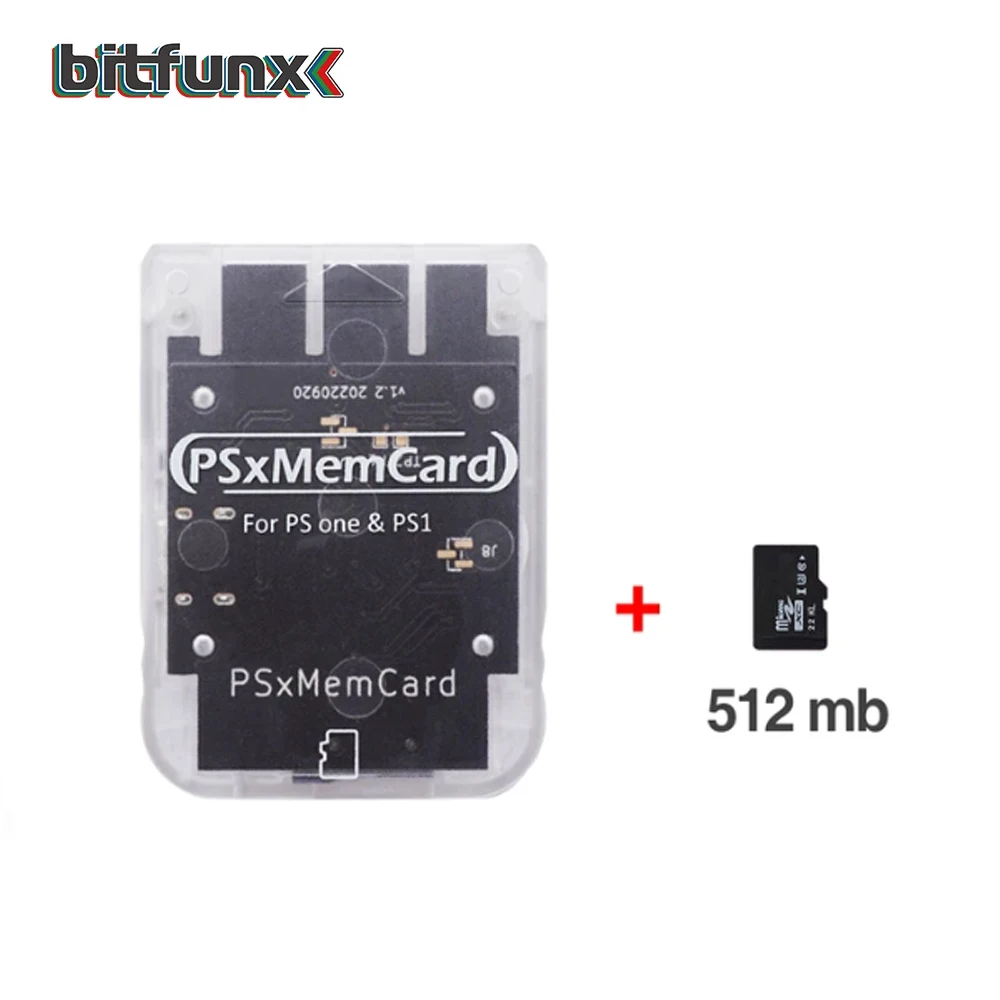 Bitfunx-Sony Playstation 1,PS1コンソール用のメモリカード,512MB