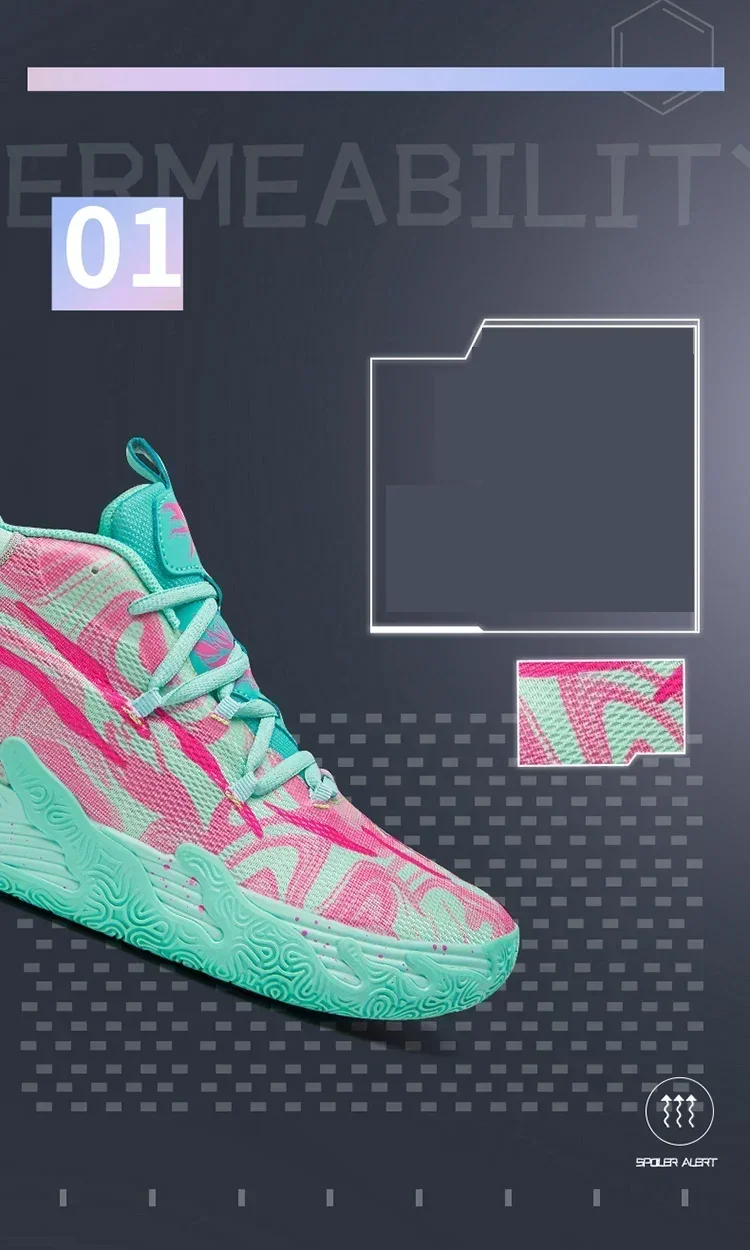 2025 Basketball Shoes for Men Cushioning Basketball Sneaker Women Kids High-top Outdoor Sport Sneakers Breathable Athletic Shoes