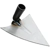 Manganese Steel Triangular Pointed Pickaxe Pull Hoe for Fertilization Ridging Furrowing Wooden Handle Pointed Hoe 5