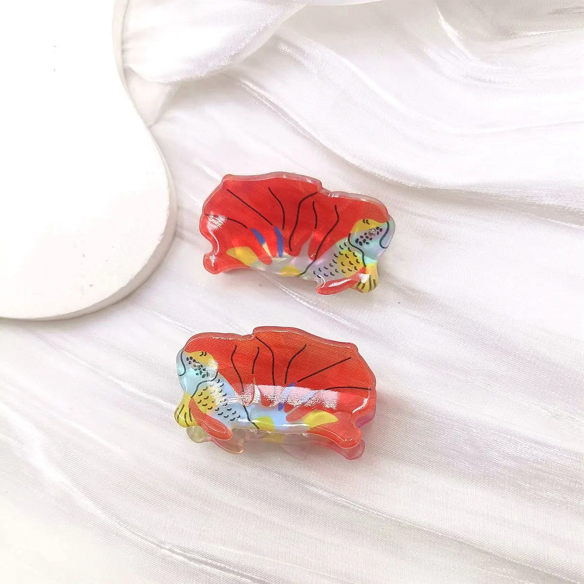 Cartoon Kreative Zierfische Hai Goldfisch Haarnadel Hinterkopf Greifklammer Hai Clip Haarschmuck für Frauen – Detail 10