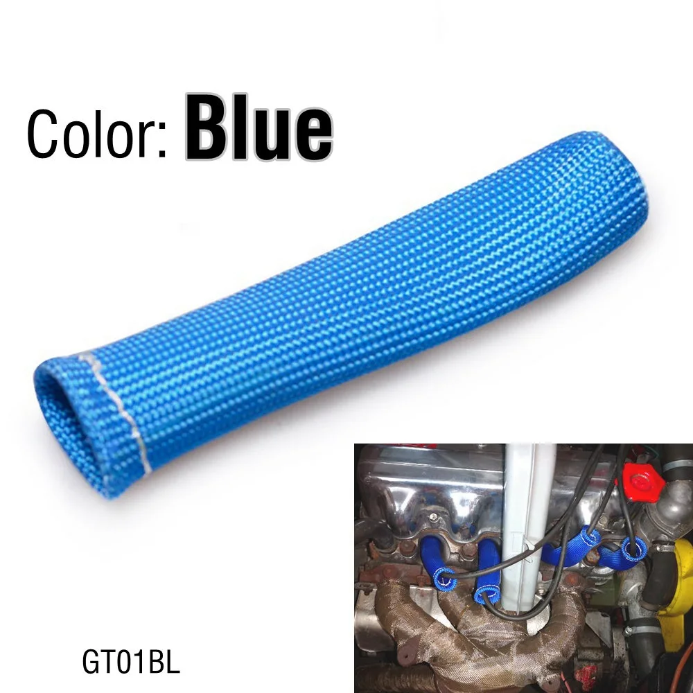 HUB sports 1PCS Titanium Vulcan Lava Heat Shield Protector Sleeve Spark Plug Wire Boots HU-GT01