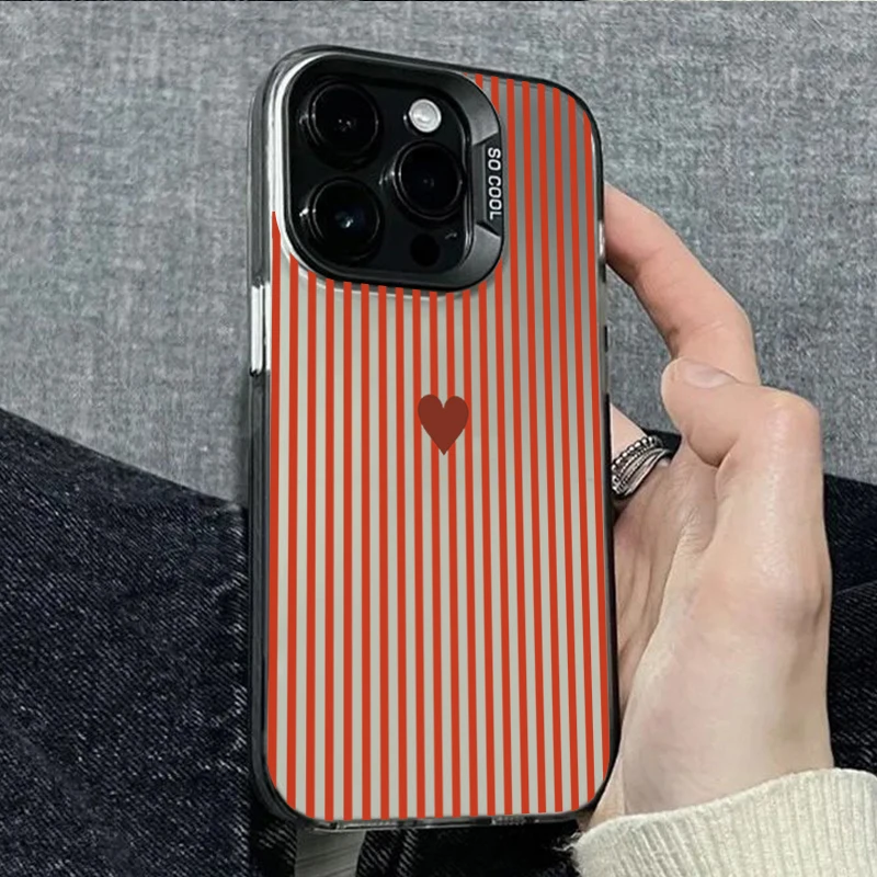 Chic Love Heart Design Phone Case - Cute and Stylish Protection Cover