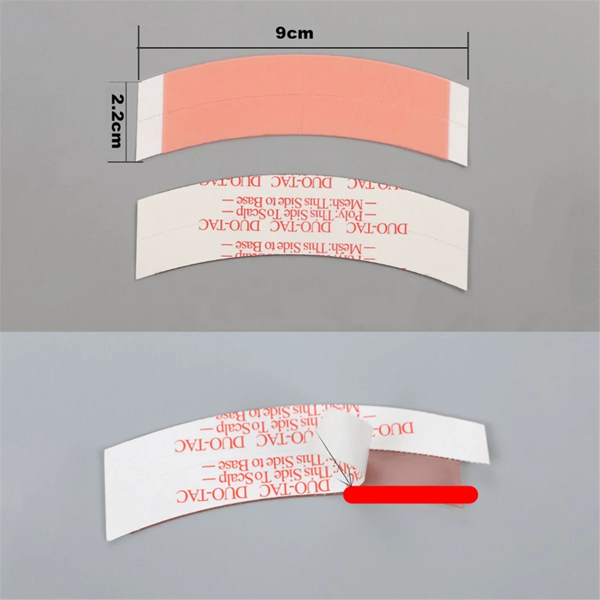 Рисунок 6 - двойная клейкая лента для наращивания