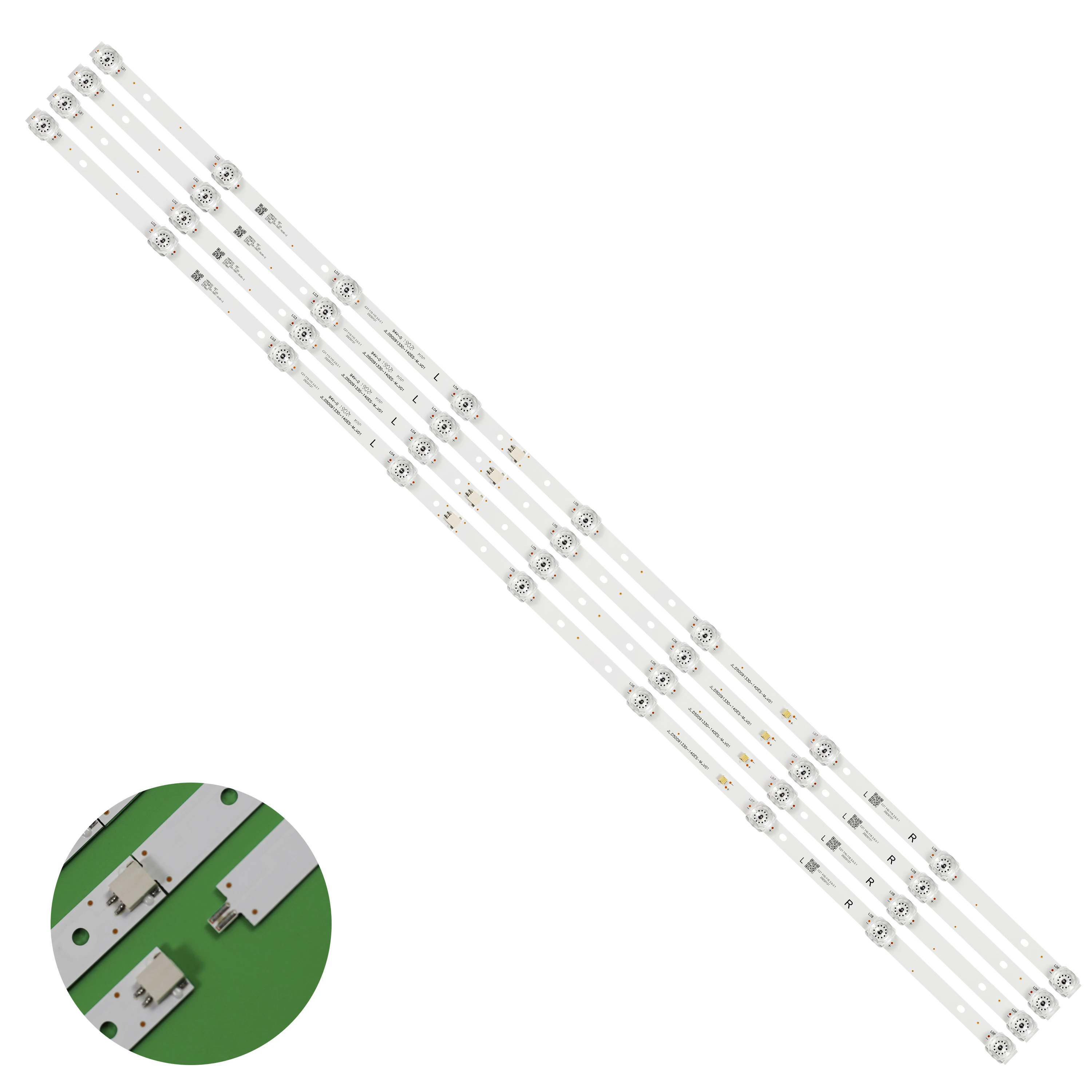 Tira de Luz de Fundo Led para Xiaomi Xiaomi L50m5-ad L50m505aru Panda 50v9u 50d64 50d6u Ptv50d60sa K50dlp8f 0d50d09-zc23ag03 303tt500046
