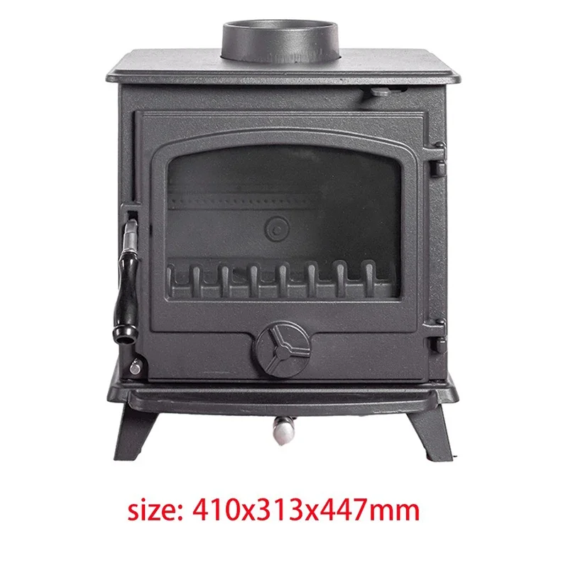 European Cast Iron Real Fire Fireplaces Wood-burning Firewood Heating Stove Home Villa Rural Living Room Decorative Fireplace