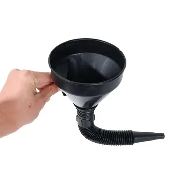 Imbuto per Motori di Auto, Moto e Camion - Con Filtro e Colino, per Rifornimento Olio/Benzina, Più Tubo di Prolunga, Strumento Essenziale per il Riempimento