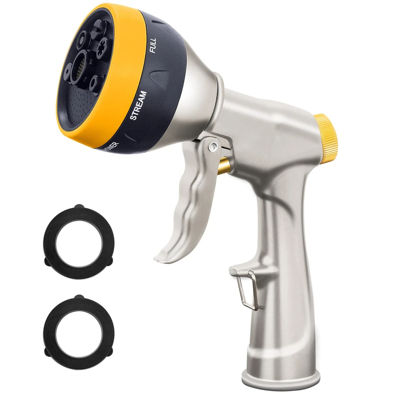

Garden Nozzle Spray High-Pressure Nozzle Multi-Function Heavy-Duty Spray Garden Nozzle Watering Plants And Lawn Car Washing