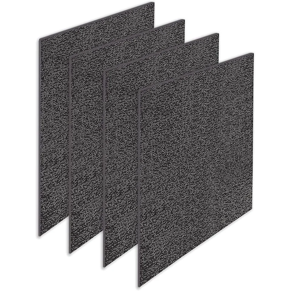4 Pack HEPA Carbon Air Purifier Replacement Filters