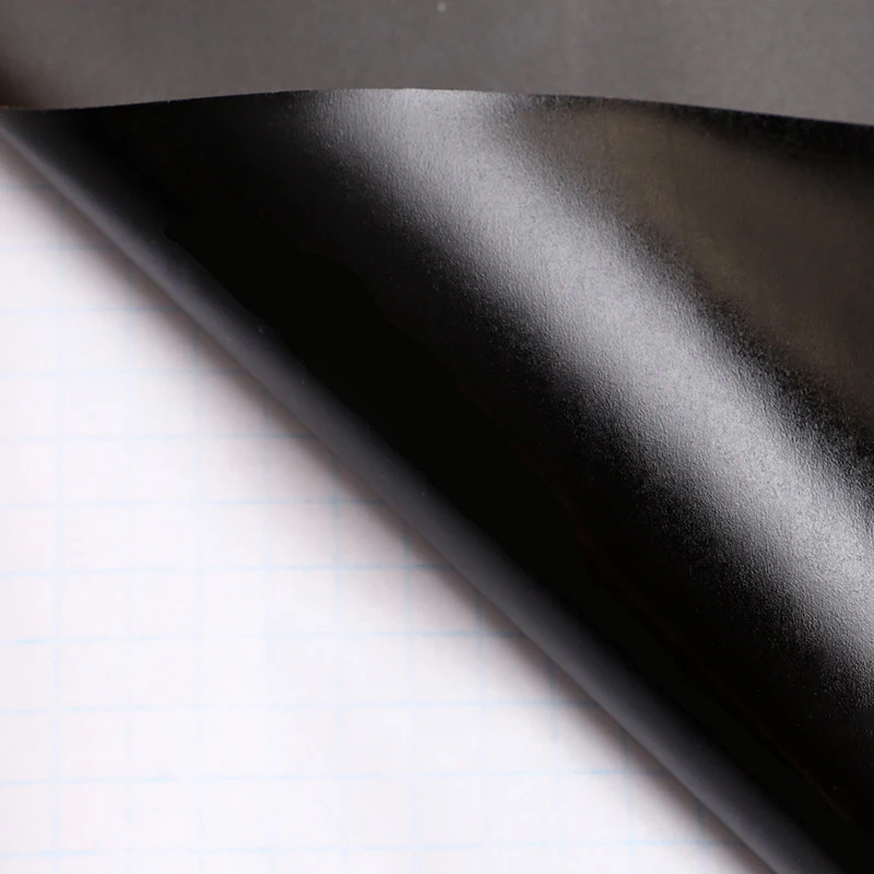 1pc School lavagna adesiva vinile rimovibile scheda di ricerca richiudibile bacheca 45x100cm (senza gesso) - immagine 2