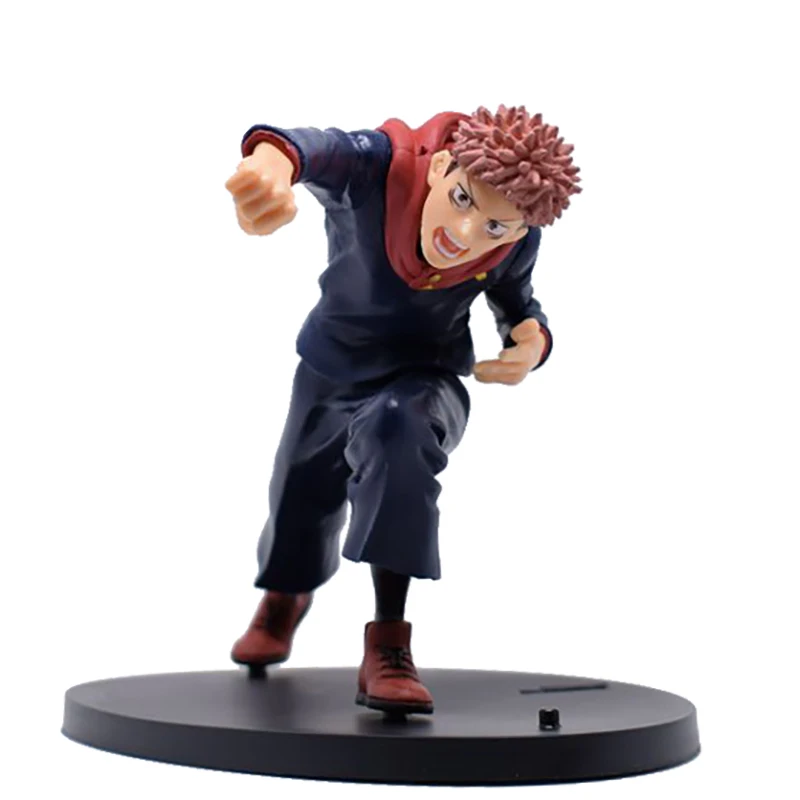 

Jujutsu Kaisen Anime Model Itadori Yuji Divergent Fist Scene PVC Action Figure 12cm High 1/12 Figma Statue Collectible Toy