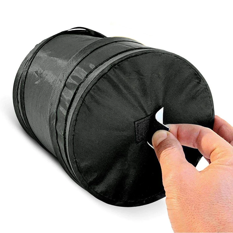 Foldable Car Trash Can Portable Vehicle Garbage Bin Pop-Up Waterproof Bag Waste Basket Auto Interior Accessories Car Trash Can Car Trash Bag