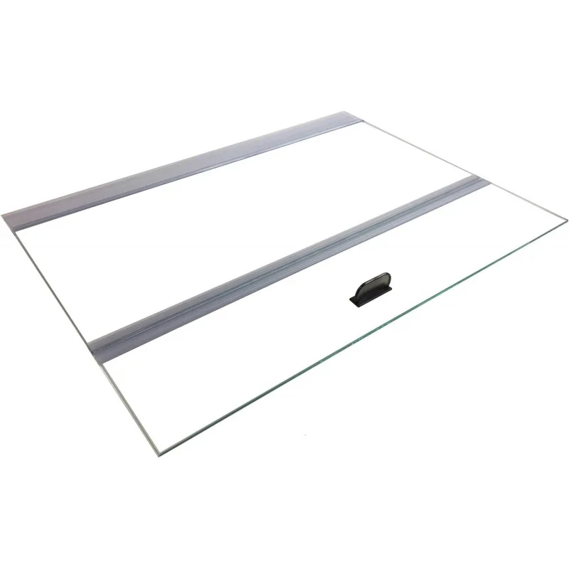 H2Pro Glass Canopy 2Piece Set for Perfecto 70/75/90/110 Gallon 48x18 Aquarium Fish Tank (Eachpiece Measure 22.68 x 16