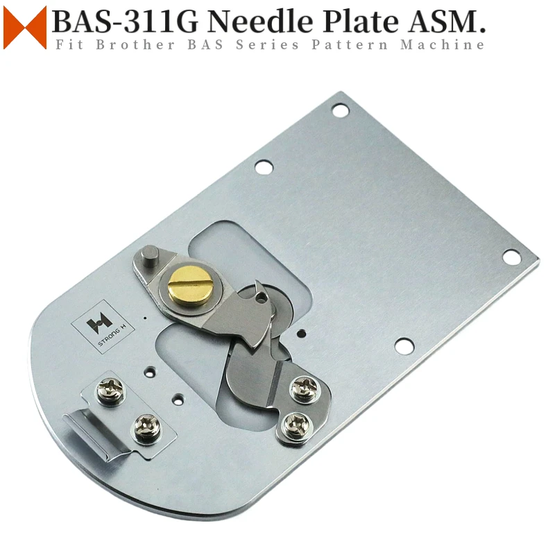 

SA5157-000 Игольная пластина ASM. Для Brother BAS-311G, BAS-326G, BAS-342G Детали швейной машины с программируемым рисунком Лезвие для обрезки нити
