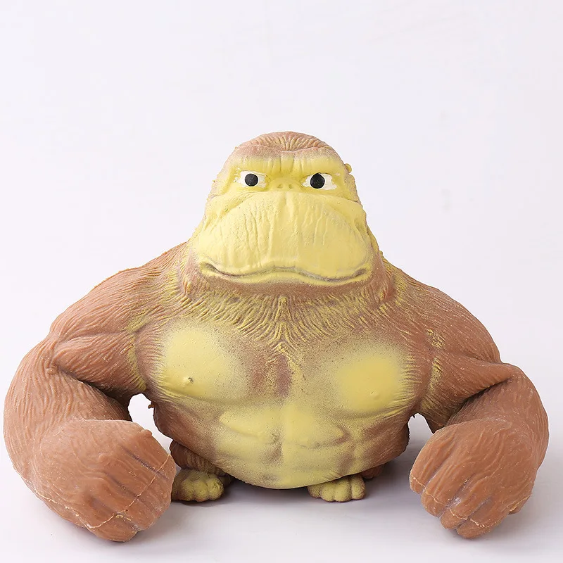 

Big Giant Spongy Squishy Fidget Orangutan TT Influencer Elastic Monkey Antistress for Adult and Children Soft Fun Gift