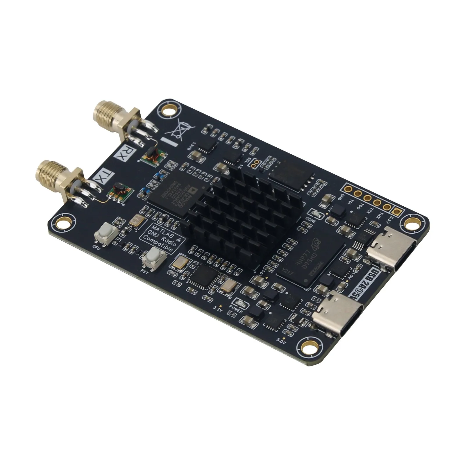 HamGeek Zynq7010 AD9363 SDR XC7Z010CLG400+AD9363ABCZ 소프트웨어 정의 라디오 개발 보드 (PlutoSDR Nano용)