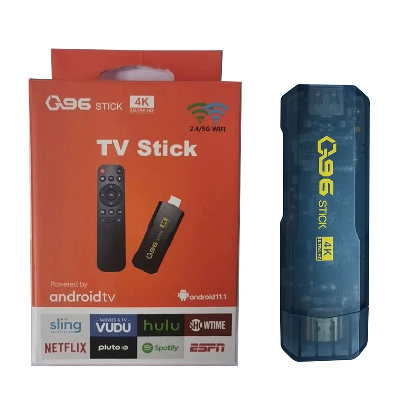 Q96TvStickGlobalVersionAndroid100SmartTVBoxCore2GRAM16G