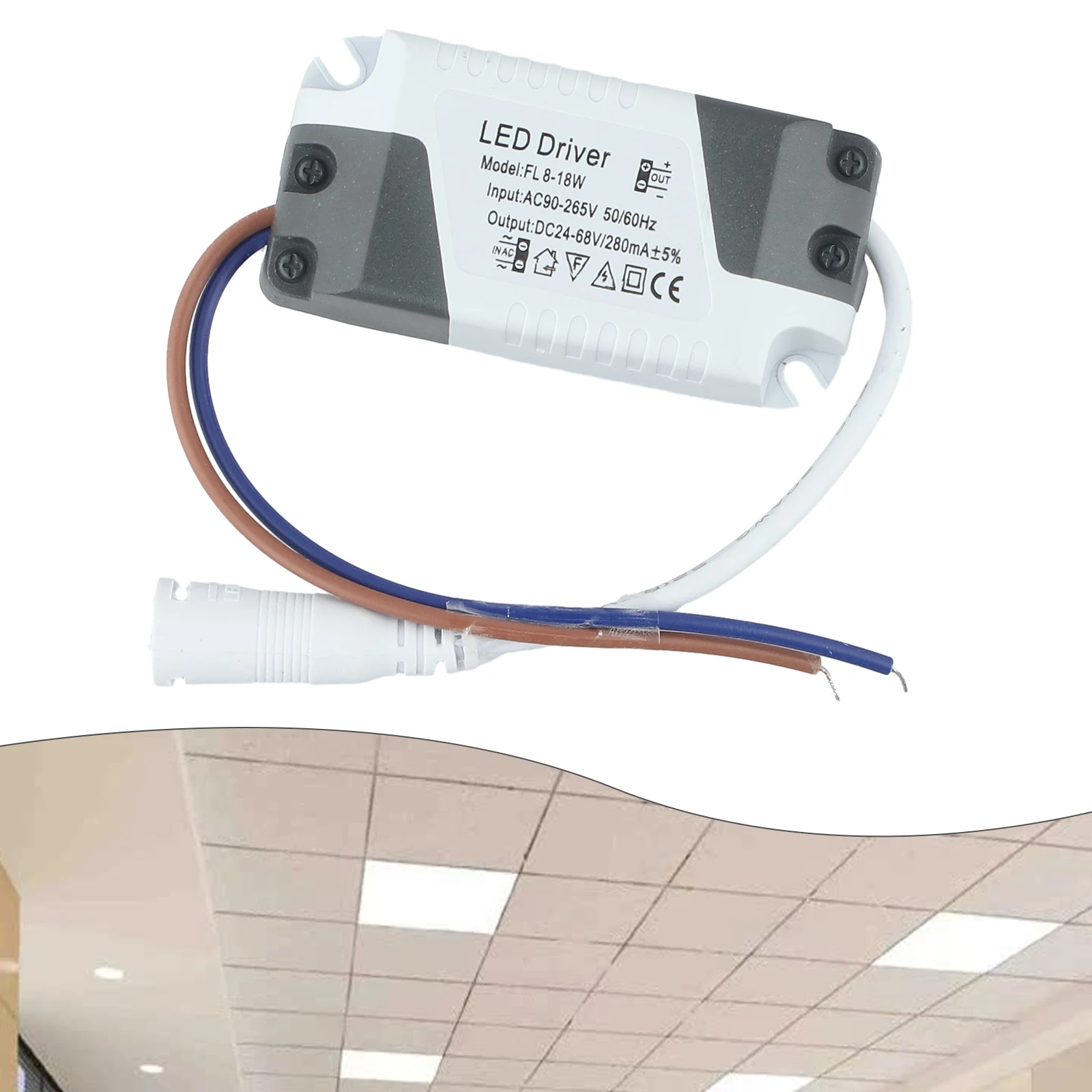 

Transformer LED Driver Home Waterproof 8-18W/8-24W Lamp Transformer Power Supply Driver High Quality Practical