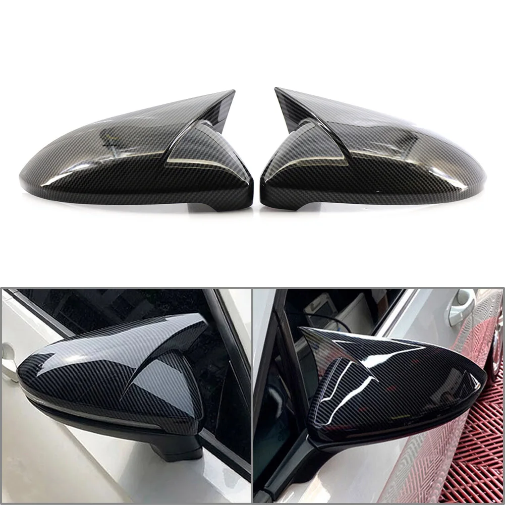 

1 пара колпачков для автомобильных зеркал заднего вида для VW Golf MK7 GTI R-Line 2014 2015 2016 2017 2018 2019 5G0857537