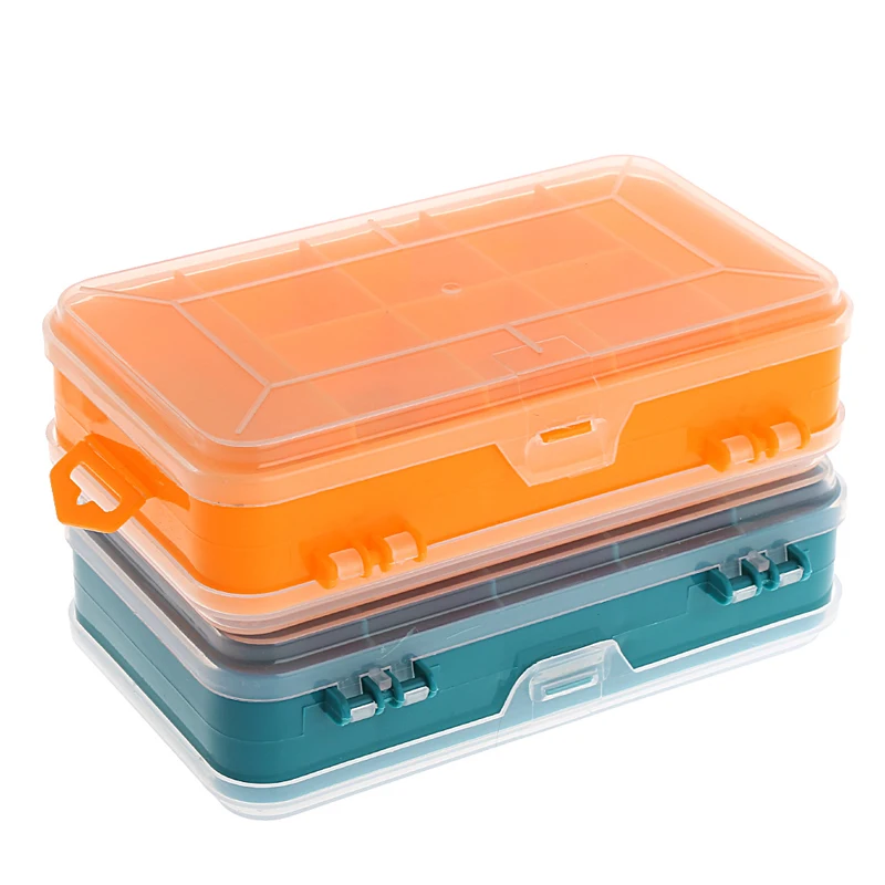 

Tool Box Transparent Double-Side Multifunctional Storage Tool for CASE Plastic 85WC