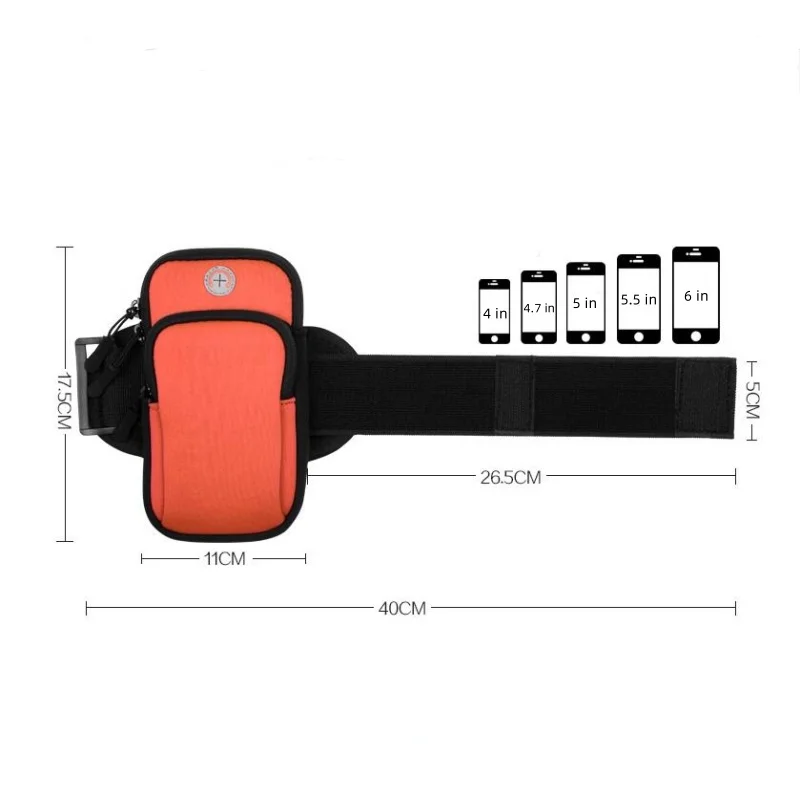 New Lightweight Outdoor Cycling Sports Running Arm Bag Fitness Portable Storage Mobile Phone Bag ﻿ 2