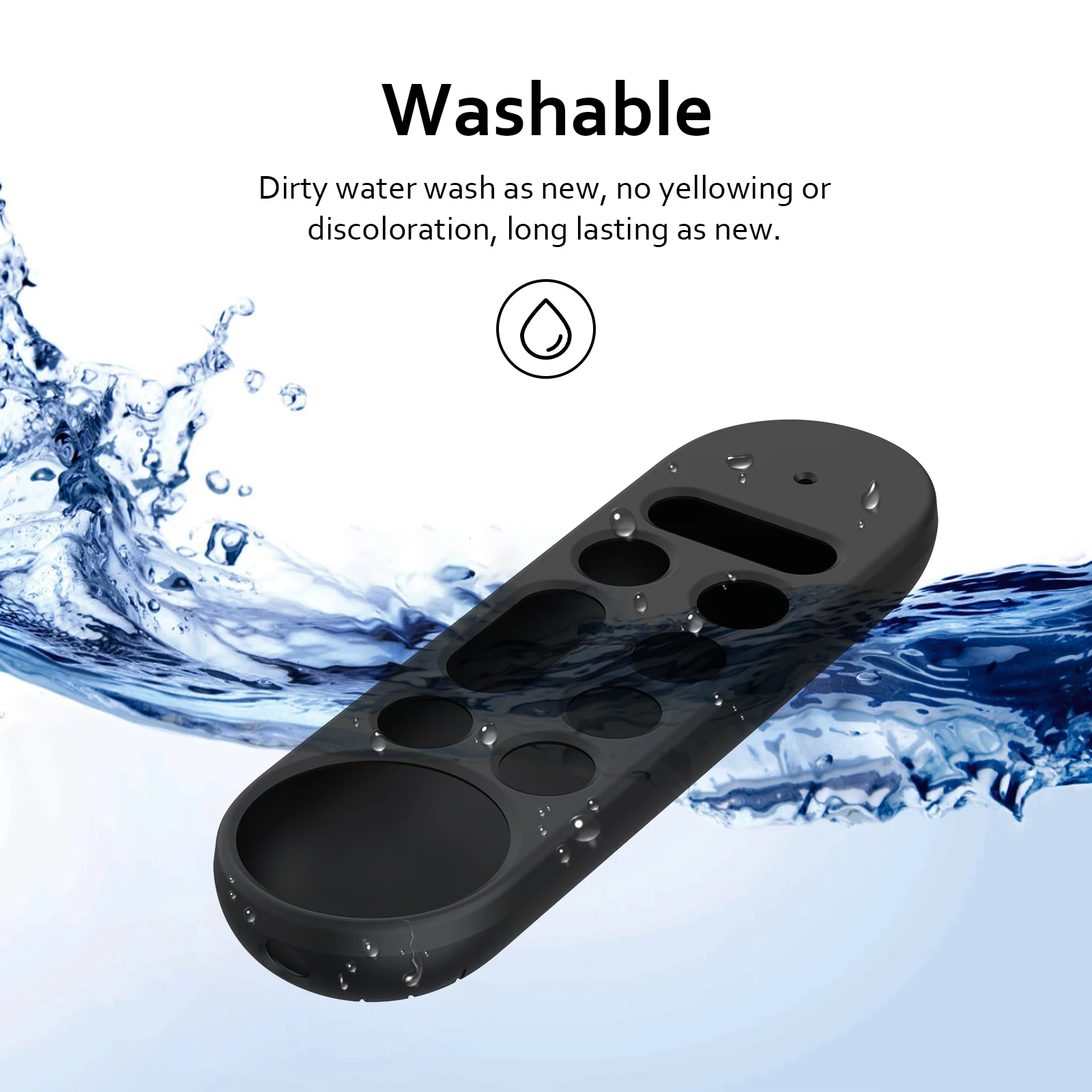 Case for Google TV Streamer 4K Remote, Protective Cover for Google Remote GY3LE, Silicone Case