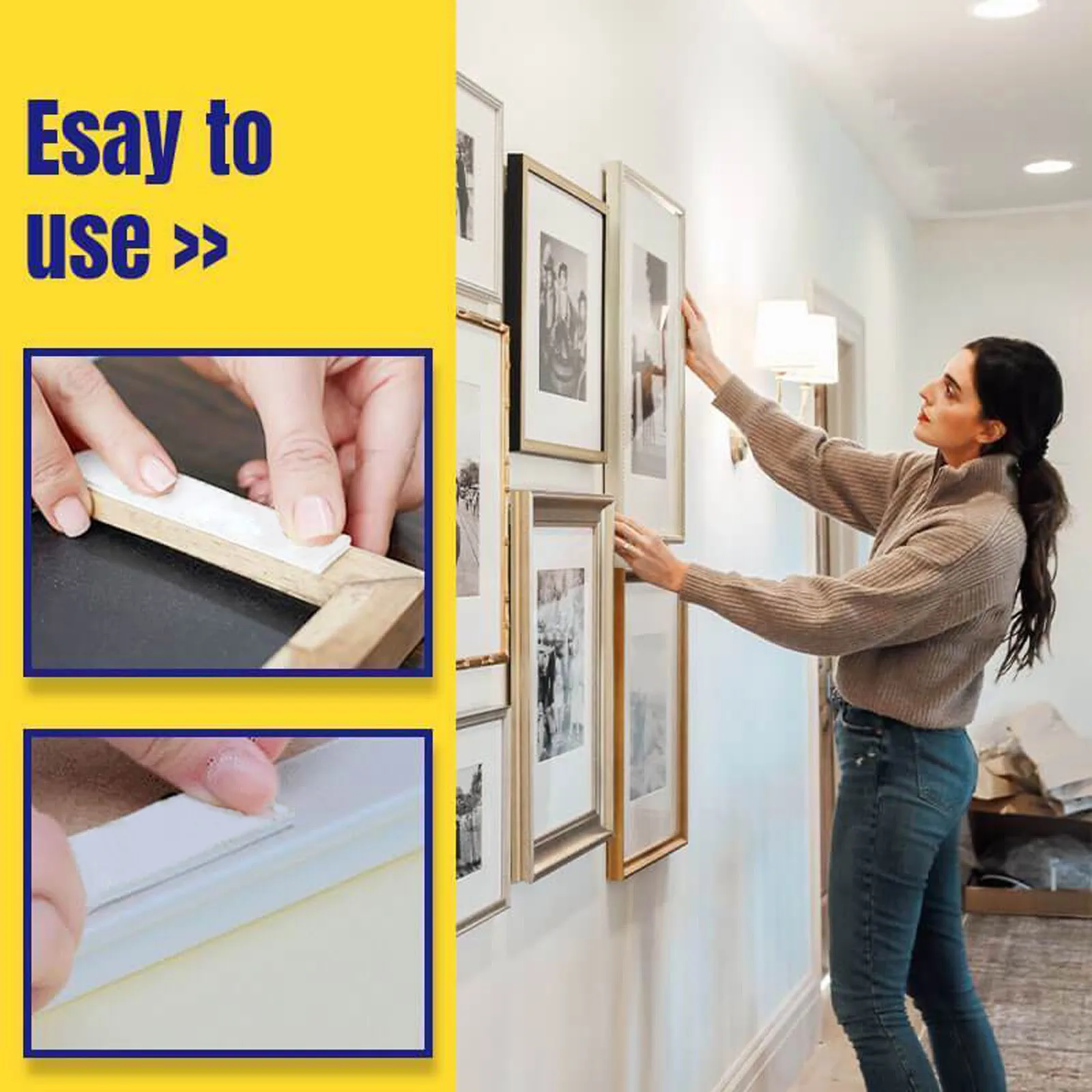 Wall Stickers Photo Frame Stickers Picture Frames Poster Hanging