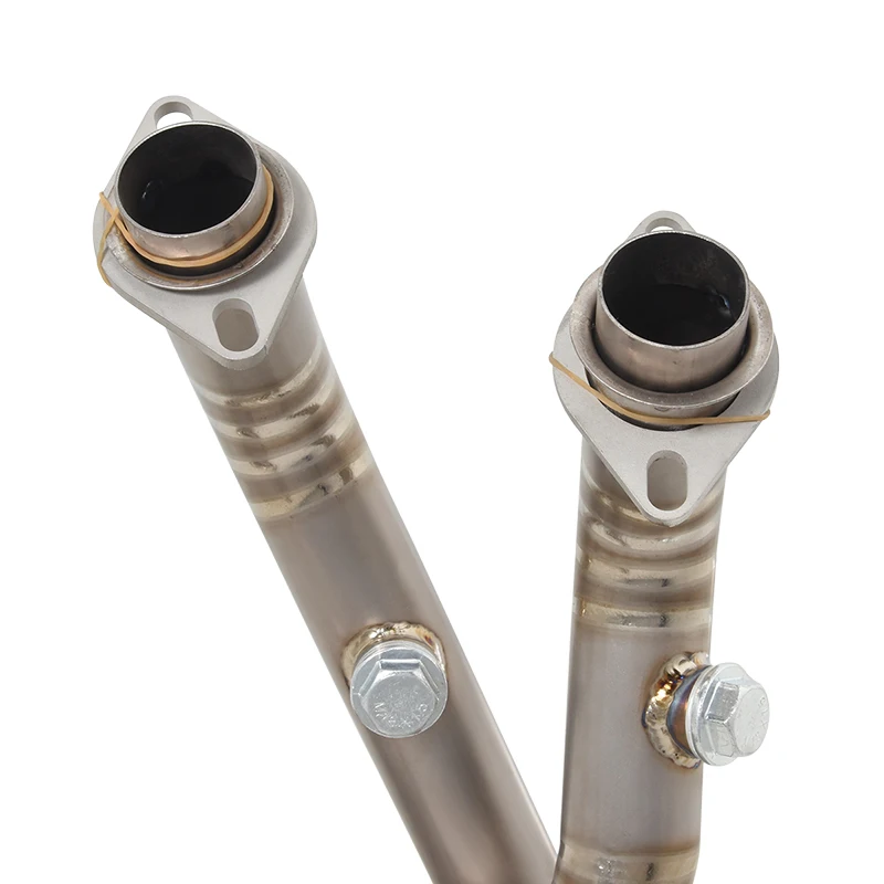 Slip On For CFMOTO CLX-700 CLX700 Sport 2020 - 2023 Motorcycle Exhaust Titanium Alloy Front Link Pipe Escape Moto Modify Muffler - Image 4